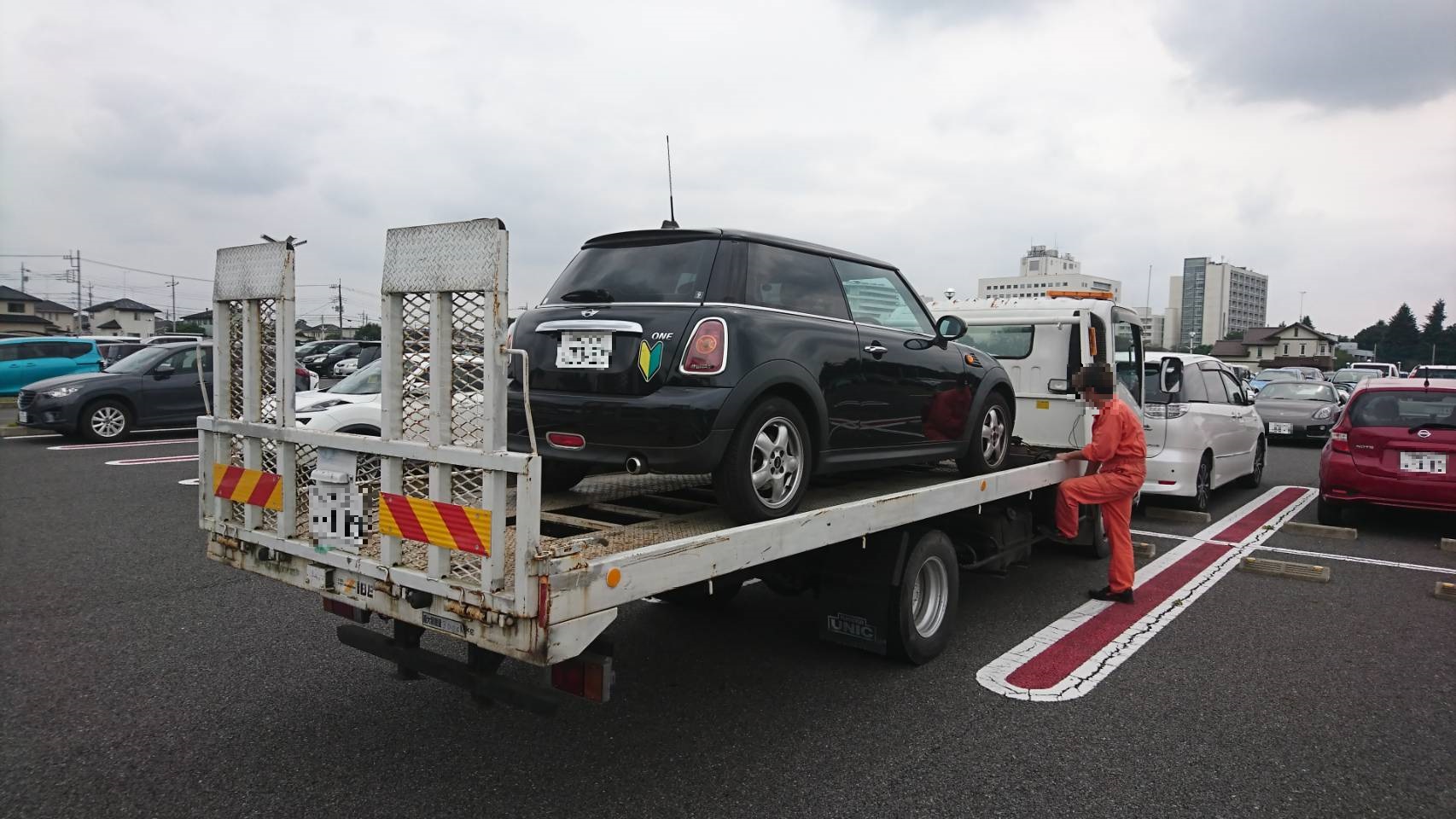 BMW ミニクーパー施行事例